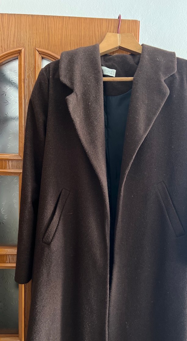 Kahverengi Yumuşak Kumaş Kaban - Görsel 2