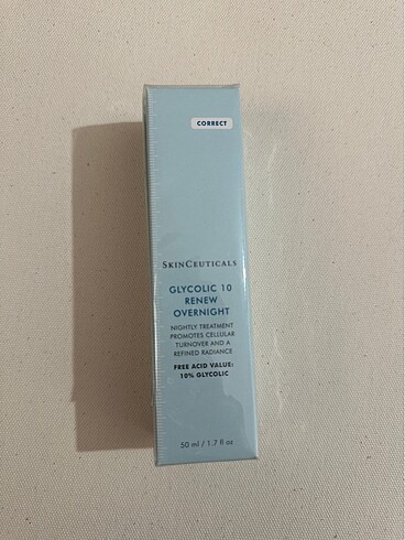 Skin ceuticals glycolic10 renew overnıght