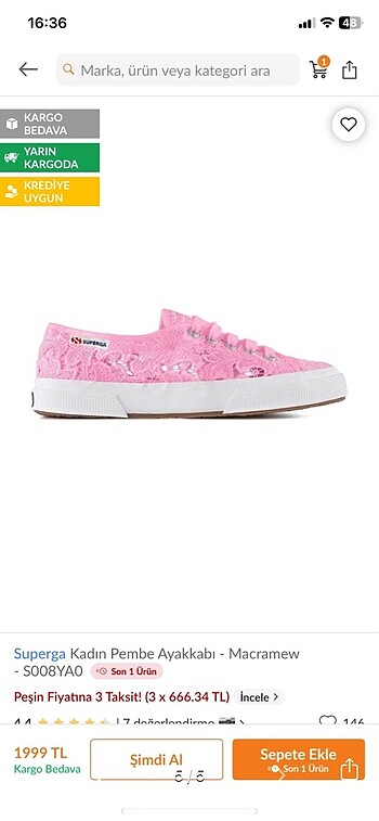 Superga ayakkabi