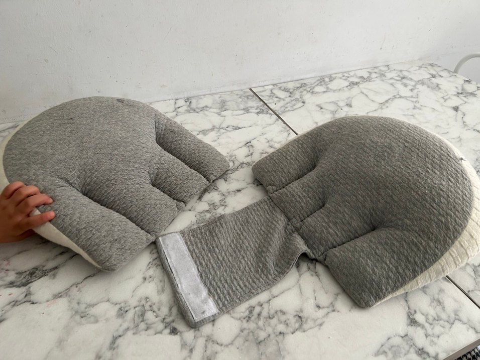 Gri Desensiz Hamile ve Emzirme Yastığı - Görsel 2