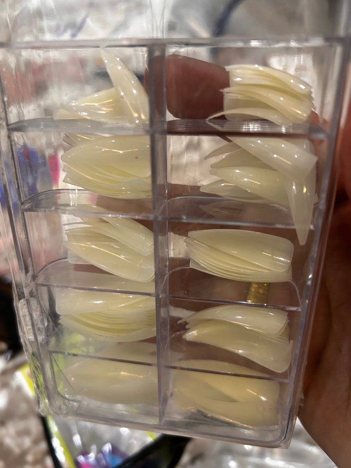 Bej Renkli Yapay Tırnak Seti - Görsel 2