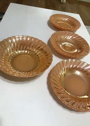 Parlak Bej Tabak antika - Görsel 5