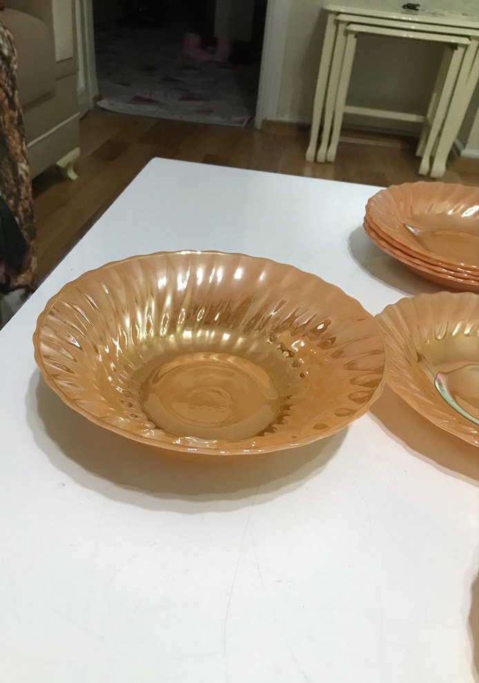 Parlak Bej Tabak antika - Görsel 3