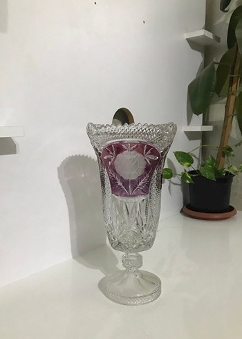 Çiçek desenli Antik vazo - Görsel 2