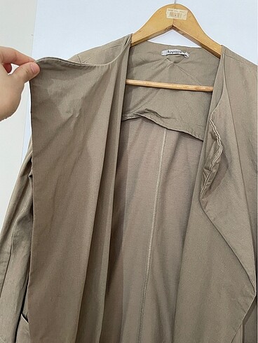 keten trençkot - Görsel 2
