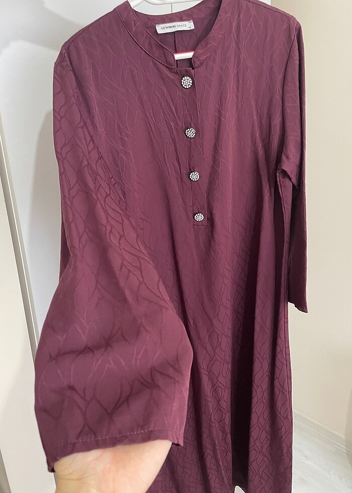 mürdüm elbise - Görsel 3