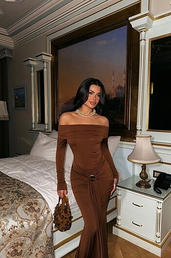 uzun elbise - Görsel 3