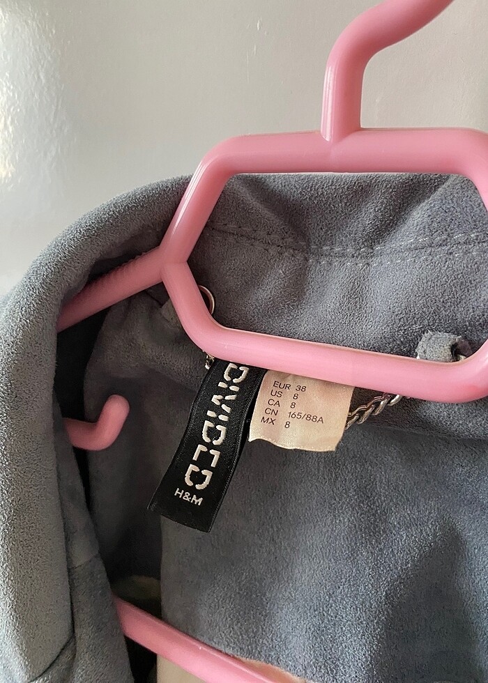 HM süet ceket - Görsel 2