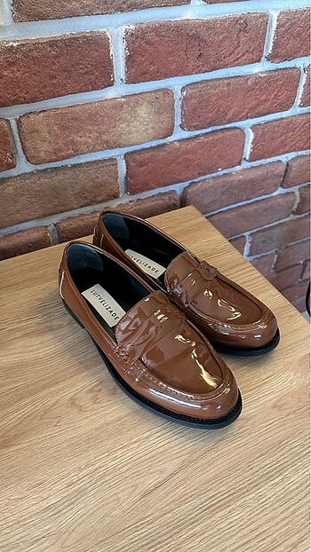 LUTVELİZADE Rugan oxford Ayakkabı