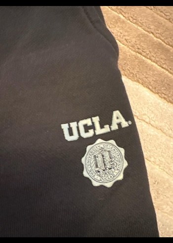 Siyah Bel Bantlı Rahat Kesim Erkek Eşofman Altı - Görsel 2