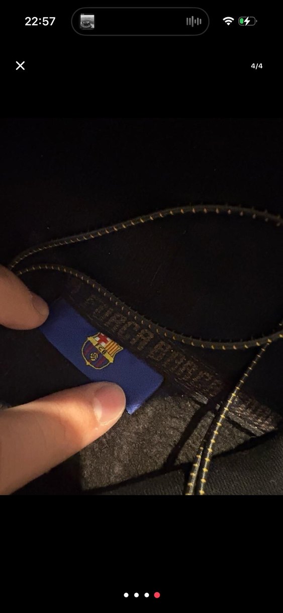 Siyah Baskılı FermuarlıSweatshirt - Görsel 4