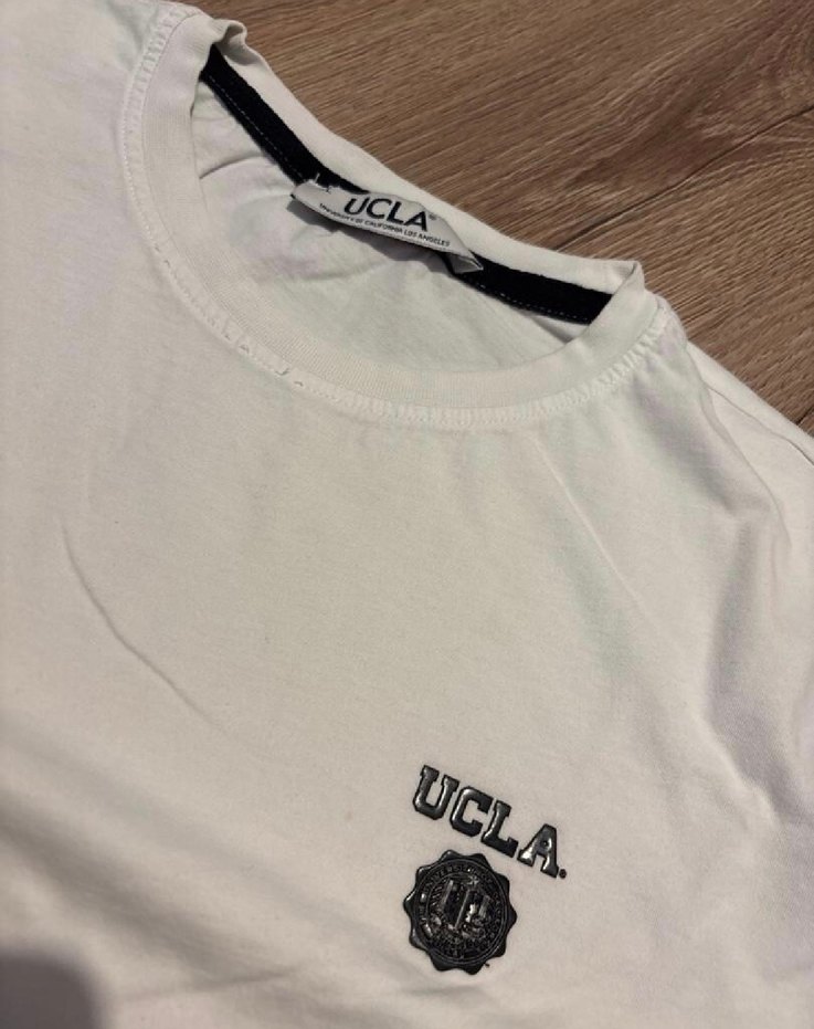 UCLA Beyaz Erkek Tişört - Görsel 2
