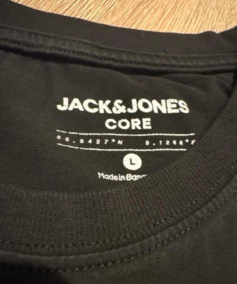 Jack & Jones Siyah Baskılı Erkek Tişört - Görsel 2