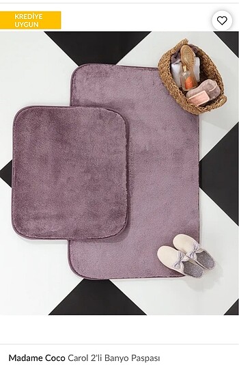 Madame coco banyo paspas set