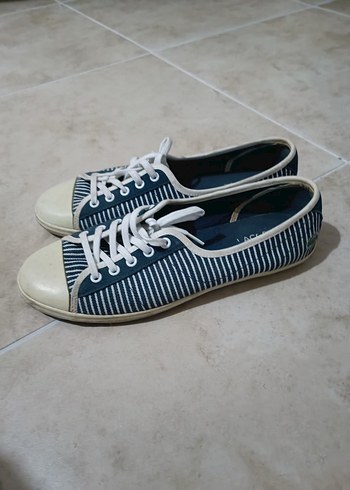 Lacoste Mavi ayakkabı - Görsel 4