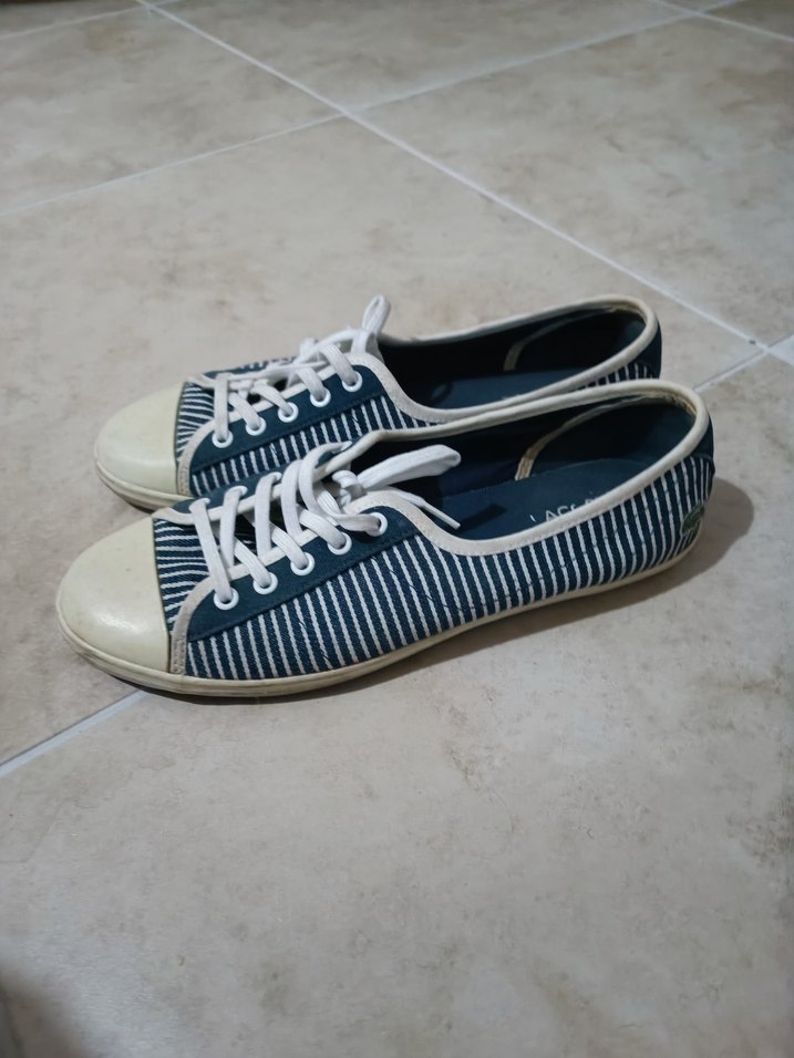 Lacoste Mavi ayakkabı - Görsel 4