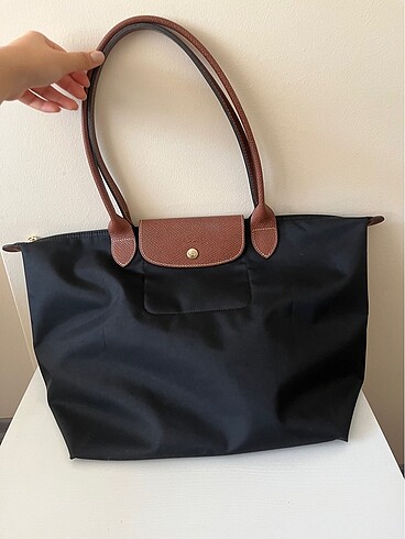 longchamp la pliage siyah large boy