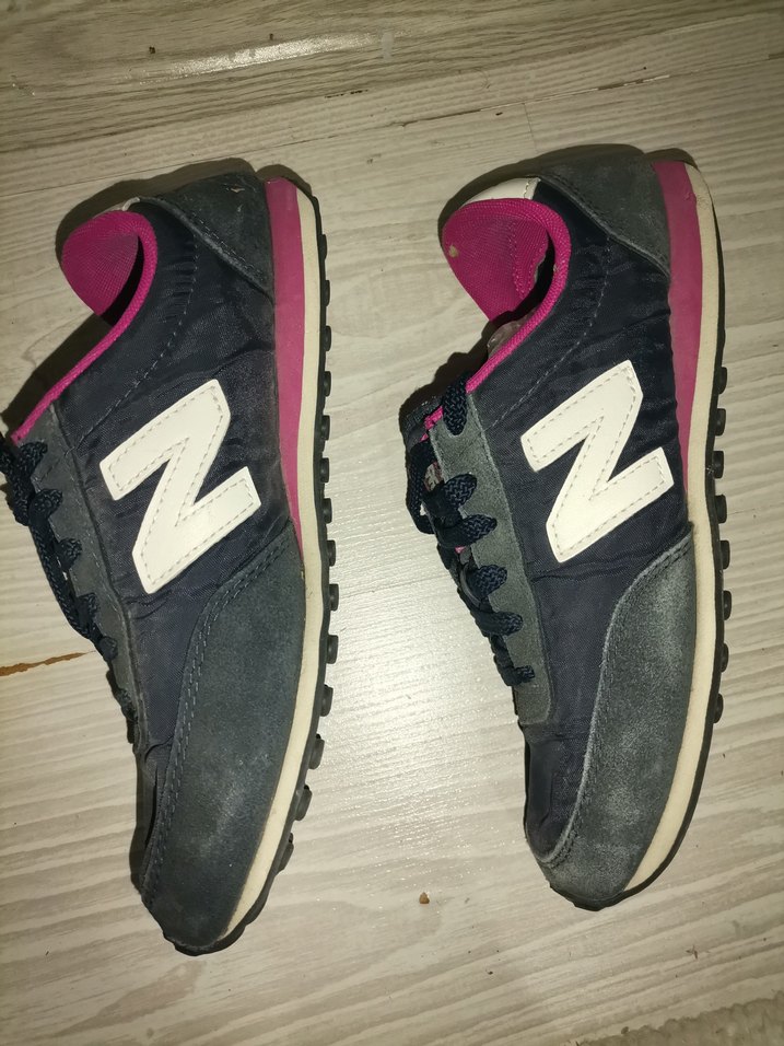 Kadın Koyu Pembe Spor Ayakkabı Velcro - Görsel 2