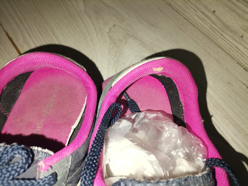Kadın Koyu Pembe Spor Ayakkabı Velcro - Görsel 3