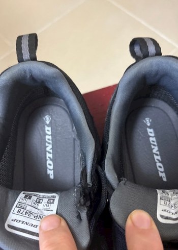 Siyah Erkek Spor Ayakkabı Velcro Detaylı - Görsel 4