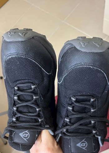 Siyah Erkek Spor Ayakkabı Velcro Detaylı - Görsel 3