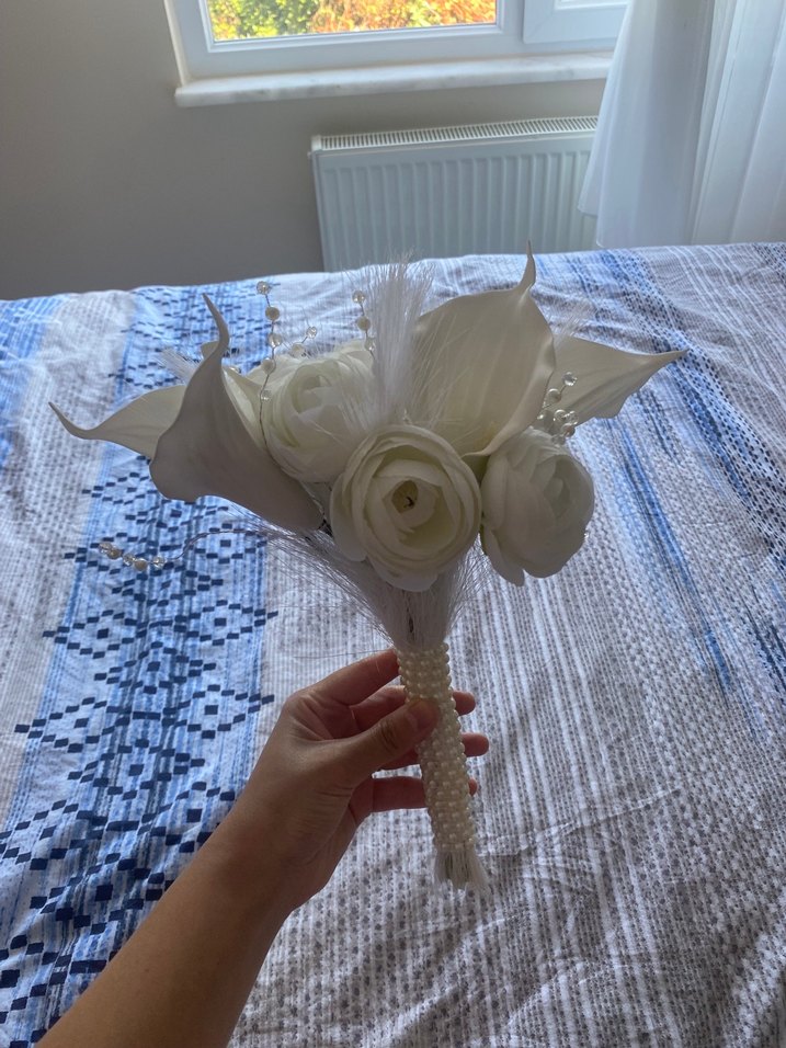 Beyaz Gelin Buketi - Görsel 2