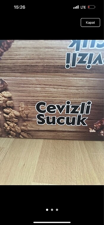 Cevizli sucuk