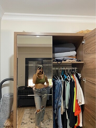 s Beden mavi Renk zara boyfriend jean