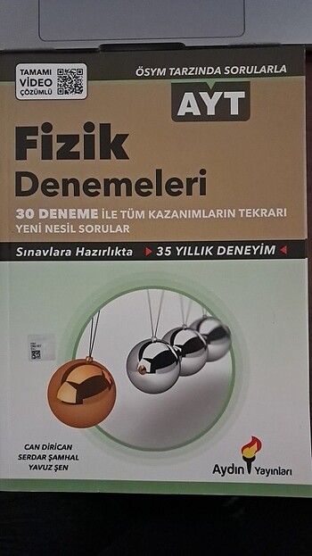 Aydın AYT Fizik Denemeleri YKS TYT AYT