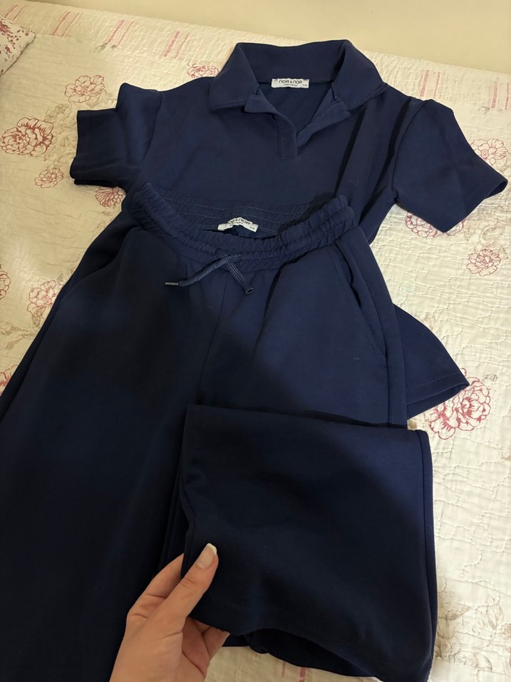 Lacivert alt üst takım - Görsel 2