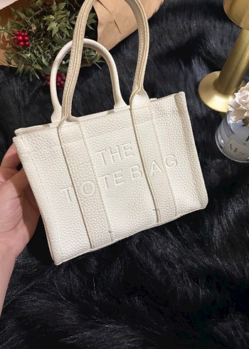 Beyaz Deri Fermuarlı Günlük Kadın Çanta - Görsel 2