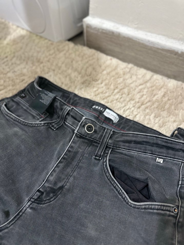 Siyah jean - Görsel 4