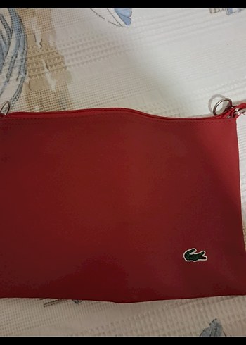 Kırmızı astarlı Fermuarlı Kadın El Çantası - Görsel 4