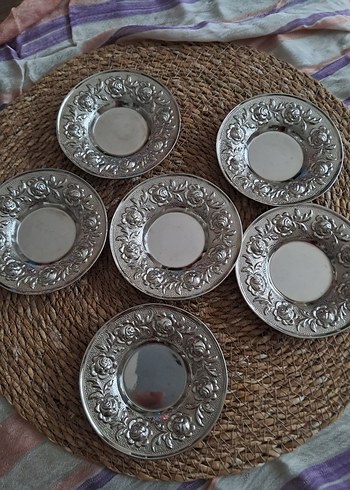 Parlak çay Tabak Seti - Görsel 3