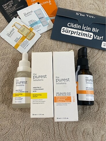 Diğer The purest C vitamini ve arbutin serum
