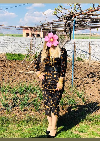 Zara Siyah Dantel Detaylı Uzun Halter Yaka Elbise
