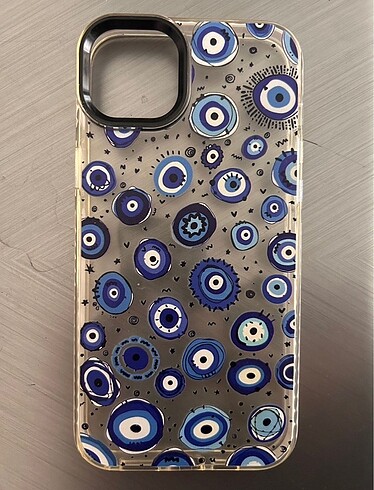 iphone 14 plus nazar boncuklu kılıf