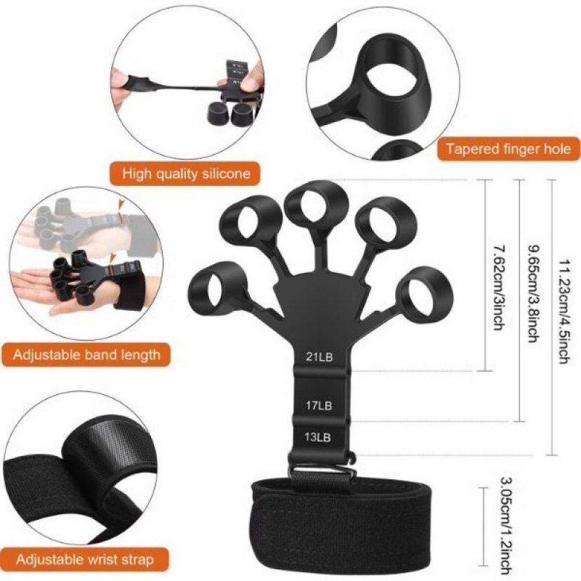 AYARLANABİLİR PARMAK VE BİLEK GÜÇLENDİRME
DİRENÇ BANDI - Görsel 2