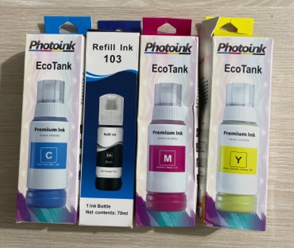 Epson Muadil 103 Mürekkep takım set