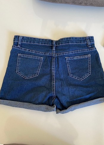 American Vintage Kadın Mavi Mini Denim Şort