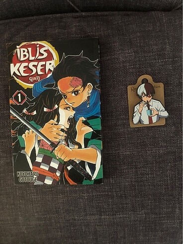 İblis keser 1,anime rozet
