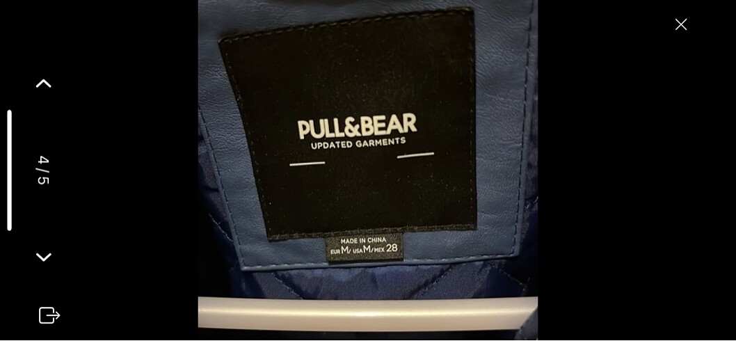 m Beden ten rengi Renk Pull&Bear Kolej Ceket