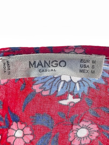 m Beden kırmızı Renk Mango Bluz %70 İndirimli.