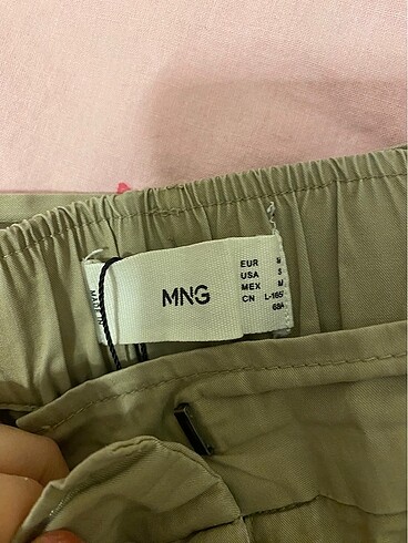 Mango Mango Krem Renk Pantolon