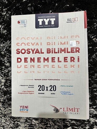 limit yayınları sosyal bilimler denemeleri