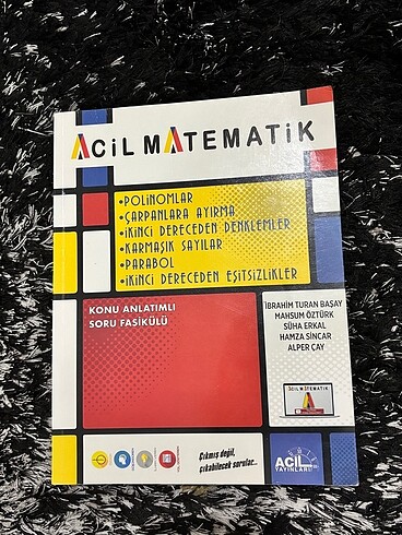 acil yayınları fasikül polinomlar çarpanlara ayırma karmaşık say