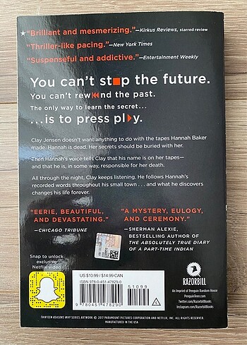 13 Reasons Why Jay Asher