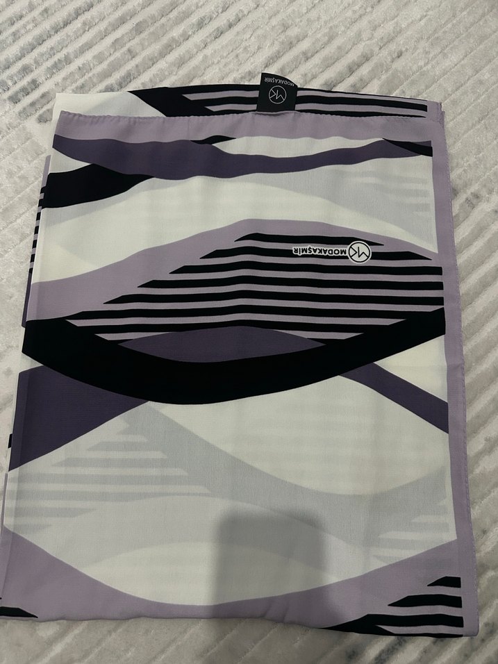 Lacivert Kadın Rahat Örtü - Görsel 2