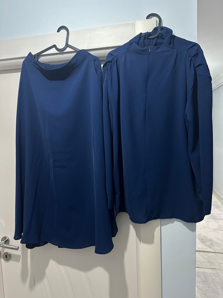 Mor Keten Düğmeli Bohem Gömlek - Görsel 3