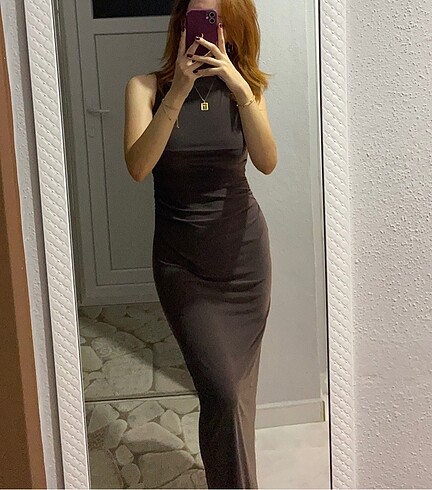 Pull and Bear Pull Bear midi elbise